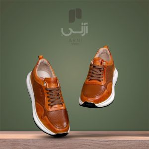 کفش چرم اسپرت مردانه آرنی مدل 109