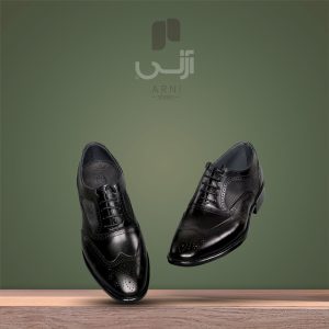 کفش چرم مجلسی مردانه آرنی مدل 197