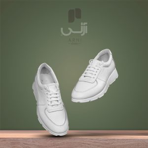 کفش چرم اسپرت زنانه آرنی مدل 522
