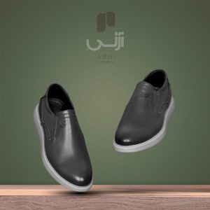 کفش چرم مجلسی مردانه آرنی مدل 225