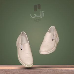 کفش چرم اسپرت زنانه آرنی مدل 604