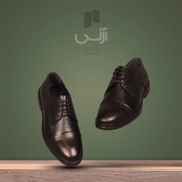 کفش چرم مجلسی مردانه آرنی مدل 333