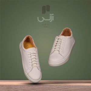 کفش چرم اسپرت زنانه آرنی مدل 696
