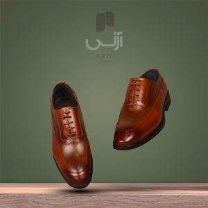 کفش چرم مجلسی مردانه آرنی مدل 355