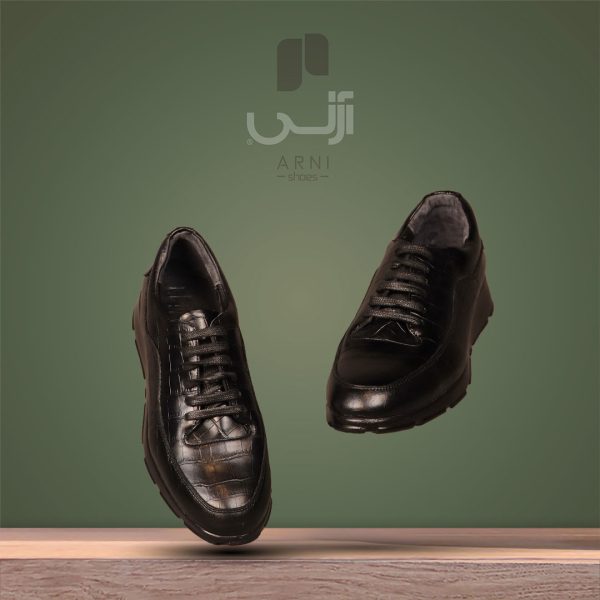 کفش چرم اسپرت زنانه آرنی مدل 716