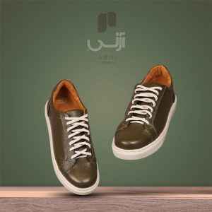 کفش چرم اسپرت زنانه آرنی مدل 724