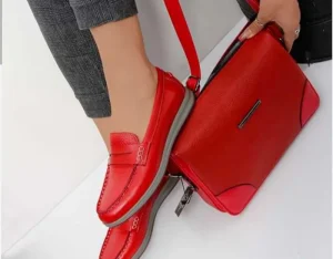 کفش چرم زنانه طبی