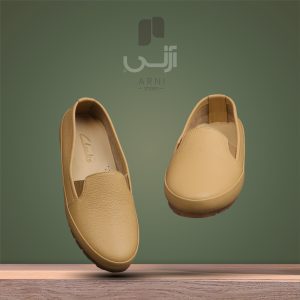 کفش چرم اسپرت زنانه آرنی مدل 729