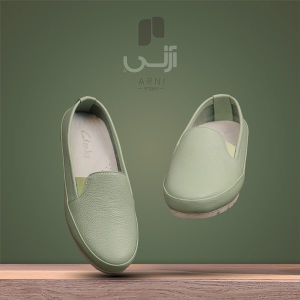 کفش چرم اسپرت زنانه آرنی مدل 730