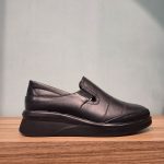کفش کتونی چرم زنانه مدل F29