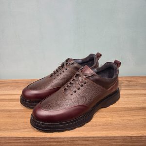 کفش کتونی چرم مردانه آرنی مدل M84
